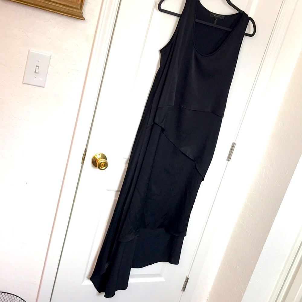 Black BCBG Ruffle Dress